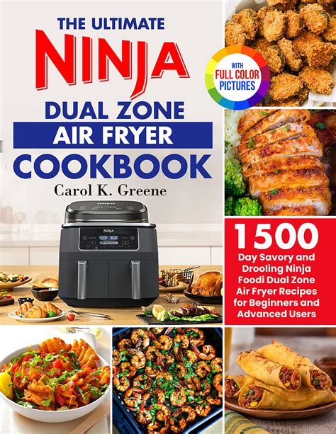 ninja air fryer dual cookbook